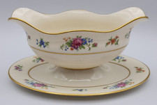 Lenox Lenox Rose Gravy Boat with Attached Underplate picture