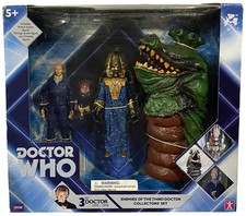 Doctor Who Enemies of the Third Dr Action Figure Set NEW Auton,Omega,Drashig 3rd picture
