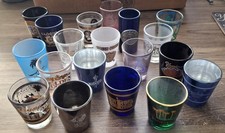 Lot 19 Las Vegas Casino Shot Glasses: Luxor, New York, Mirage, Stardust, Sahara picture