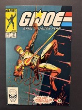 GI Joe #21 1984 KEY 1st App Storm Shadow Silent Issue Larry Hama VF+ 8.5 picture