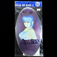 Vintage Tecmo Dead or Alive 2 Ayane Jumbo Metallic Etched Sticker Decal Japan V3 picture
