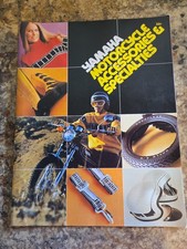 Original 1974 Yamaha Motorcycle Accessories & Specialties Sales Brochure 74 picture