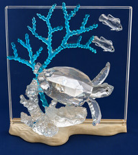 Swarovski Crystal Wonders Of The Sea Eternity Turtle 726028 picture