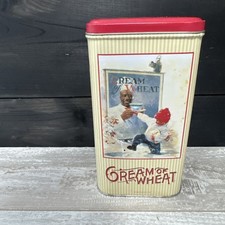 Vintage 1998 Cream of Wheat Tin - Commemorative Collectible w/1924 Ad Americana picture