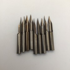 9 Vintage Ishikawa Pen Co Zebra Brand Crow Quill Dip Pen Nibs No. 2586 picture