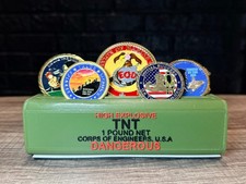 TNT Challenge Coin Holder Multi-Themes, Military, Police Inert picture