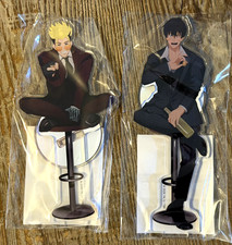 TRIGUN STARGAZE Vash & Wolfwood acrylic stands Animaru Pop-Up Shop Japan picture