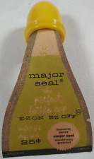 Major Seal Corp Perfect Bottle Cap 1955 Vintage Yellow Stocking Stuffer USA Made picture