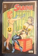 Sabina Mistress of Escapes # 2 Vintage EROS Comix 1994 picture