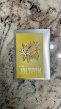 2000 Sandylion Pokemon Sticker NM 135 Jolteon picture