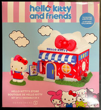 2024 Enesco Department 56 Hello Kitty's Store Set of 2 Sanrio Village #6014715 picture