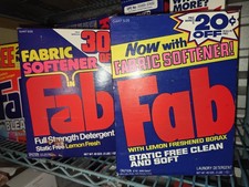 Fab-Fabric Softener Vintage Detergent 49oz. 2  Unopened Boxes picture