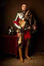 MEDIEVAL HALF BODY ARMOUR Polish Winged Hussar - Hussar armor XVIII Halloween picture