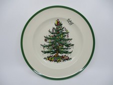 SPODE CHRISTMAS TREE DINNER PLATE - China - 10 1/2