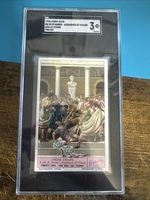 1938 Liebig S1378 Julius Cesear #6 SGC 3 Assassination picture