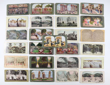 Antique Stereo view Lot of 35 All Different picture
