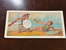 B-191 1880sStar Braid Highest Award & Diploma Centennial Expo 1876 Trade Card picture