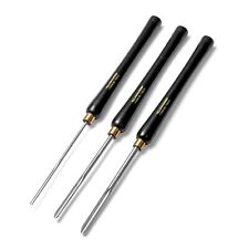 Yellowhammer Turning Tools Essentials 3 Piece Bowl Gouge Set Includes 1/4 Flu... picture