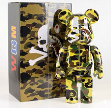 Medicom Toy Be@rbrick Camo Collaboration Multicolor Vinyl Figure w/ Box picture