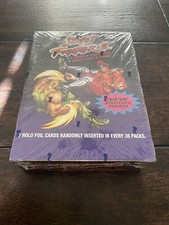 (1) sealed box 1993 Topps Street Fighter II trading cards, Very Rare And Cool picture