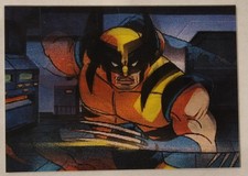 1996 Fleer/SkyBox Marvel Motion Wolverine Lenticular Promo Card #3 of 4 picture