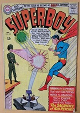 Superboy #125 VG (4.0) Legion Cameo DC Comics 12/65 picture