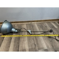 VTG 50s MCM Industrial Bretford Articulating Metal Pharmacy Floor Lamp.No Tripod picture