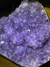 Amazing High Quality Xl Amethyst Cluster Cabinet Size picture