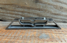 Cool Small Vintage Nickel Plated Adjustable Machinist Level Tool with Bubble picture