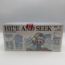 POP MART LABUBU The Monsters Hide and Seek Badge Blind Box Sealed Singapore  picture