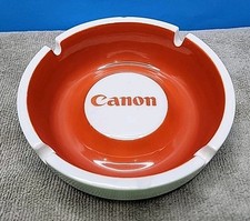 Vintage Canon Glazed Ceramic Ashtray - 5.25