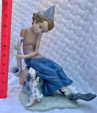 Rare Lladro Clown With Saxophone 5059 Dalmatian Puppy Dog picture