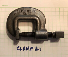 Armstrong Chicago USA No. 0 heavy duty pattern drop forged C-clamp 0 - 3/4