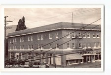 Heppner Oregon OR RPPC Real Photo 1930-1950 Hotel Heppner picture