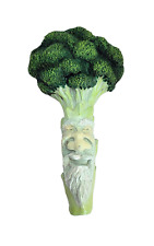 Vintage R Vandamme Broccoli Anthropomorphic Folk wall Art 1995 picture