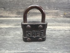 Vintage Old Safe Padlock Lock No Key picture