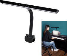 Piano Light for Digital Piano and Grand Piano, Professional Led Clip Lamp with A picture