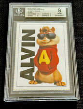 ALVIN & THE CHIPMUNKS ALVIN ROOKIE SI FOR KIDS MOVIE CARD RARE POP 1 BGS 8 picture