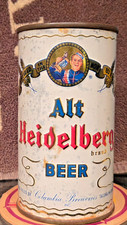 1952 ALT HEIDELBERG FLAT TOP BEER CAN COLUMBIA BREWERIES TACOMA WASHINGTON EMPTY picture