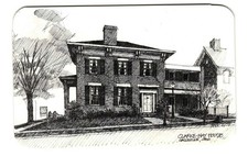 The Clark May House Circleville OH vintage postcard unposted picture