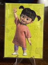 Boo 2001 Topps Monsters, Inc. 1 Jigsaw Puzzle Cards picture