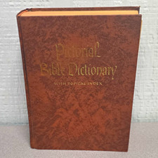 Zondervan Pictorial Bible Dictionary w/ Topical Index 1964 Hardcover picture