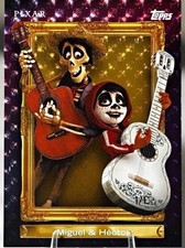 ONE of ONE 2026 Topps Disney Neon COCO Miguel & Hector Family First Insert FF-2 picture