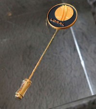 Vintage Loral Communications Pin Lovely Unique 10k gold filled Long Stem Odd XW picture