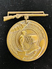 Antique USMC Good Conduct Medal No 5412 Alfred C Wright 1911-1915 Named Marine picture