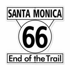 ROUTE 66 SANTA MONICA END OF THE TRAIL 16