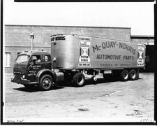 1950s White 3022PLT Truck Press Photo 0176 - McQuay Norris Automotive Parts picture