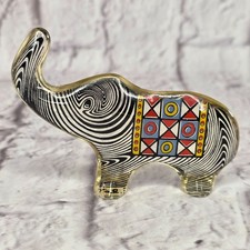 Vintage Abraham Palatnik Acrylic Lucite Elephant Figurine Sculpture MCM Brazil picture
