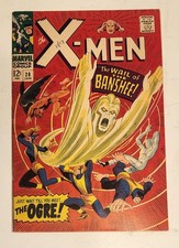 X-MEN #28 FIRST APP BANSHEE KEY ISSUE VF 7.5/8.0 1967 picture