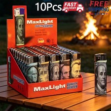 10-Pack Outstanding Contributor Lighters – Pattern Design, Multi-Color picture